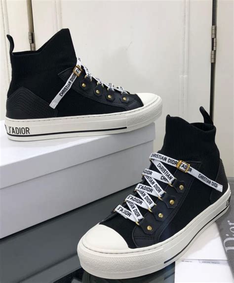 dior black high top|christian dior high tops.